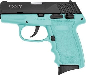SCCY CPX-4 Light Blue .380 ACP 2.96" Barrel 10-Rounds SCCY CPX-4 Light Blue .380 ACP 2.96" Barrel 10-Rounds - New Arrivals - American Guns & Ammo