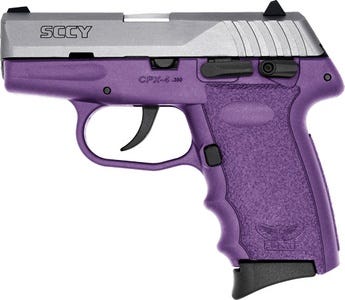 SCCY CPX-4 Purple 380 ACP 2.96" Barrel 10 Rounds Stainless Slide SCCY CPX-4 Purple 380 ACP 2.96" Barrel 10 Rounds Stainless Slide - New Arrivals - American Guns & Ammo