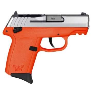SCCY CPX-1 Gen 3 Orange/Stainless 9mm MS Optics Ready SCCY CPX-1 Gen 3 Orange/Stainless 9mm MS Optics Ready - New Arrivals - American Guns & Ammo