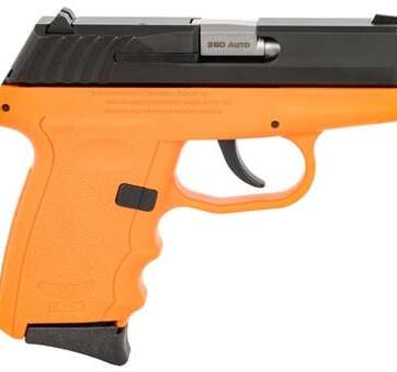 SCCY CPX-3 Orange / Black .380 ACP 3.1" Barrel 10-Rounds - New Arrivals - American Guns & Ammo