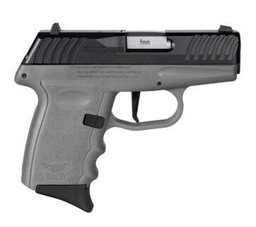 SCCY DVG-1 Gray Frame/Black Slide 9mm 3.1-inch Barrel 10-Rounds - New Arrivals - American Guns & Ammo