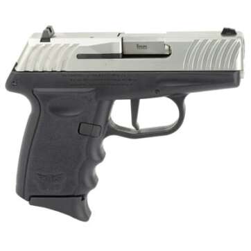 SCCY DVG-1 Stainless / Black 9mm 3.1-inch Barrel 10-Rounds - New Arrivals - American Guns & Ammo