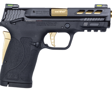 Smith and Wesson M&P380 Shield EZ Performance Center Gold .380 ACP 3.8" Barrel 8-Rounds - New Arrivals - American Guns & Ammo