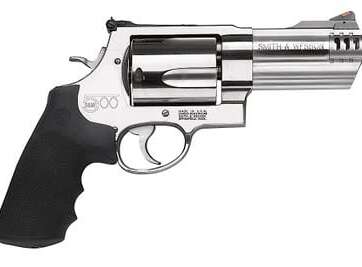 Smith and Wesson Model 500 Stainless .500 SW 4" Barrel 5-Rounds - New Arrivals - American Guns & Ammo
