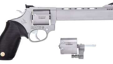 Taurus 692 Stainless .357 Mag 6.5" Barrel 7-Rounds with 9mm Cylinder - New Arrivals - American Guns & Ammo