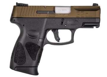 Taurus G2C Pistol Burnt Bronze 9mm 3.25" Barrel 12-Rounds Includes 2 Magazines - New Arrivals - American Guns & Ammo