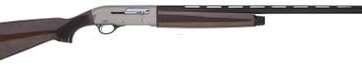 Tristar Raptor Semi Auto Shotgun 12 GA 28-inch 5Rds - Silver Receiver With Wood Stock - New Arrivals - American Guns & Ammo