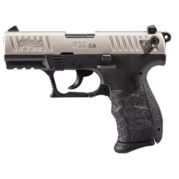 Walther P22 22LR Black/Nickel 3.42" Barrel 10 Rounds Walther P22 22LR Black/Nickel 3.42" Barrel 10 Rounds - New Arrivals - American Guns & Ammo