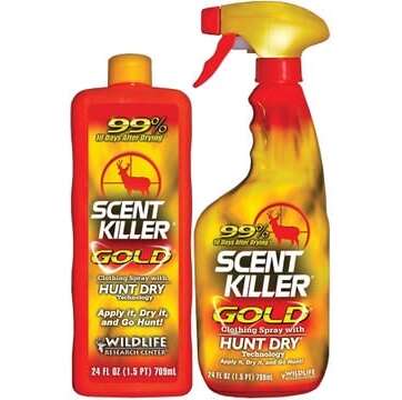 Wildlife Research Scent Killer Gold Combo Odorless 24 oz - New Arrivals - American Guns & Ammo