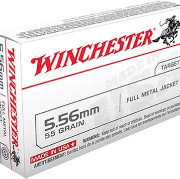 Winchester USA Brass 5.56 NATO 55-Grain 20-Rounds FMJ - New Arrivals - American Guns & Ammo