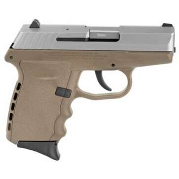 SCCY CPX-2 Flat Dark Earth / Stainless 9mm 3.1" Barrel 10-Rounds SCCY CPX-2 Flat Dark Earth / Stainless 9mm 3.1" Barrel 10-Rounds - New Arrivals - American Guns & Ammo