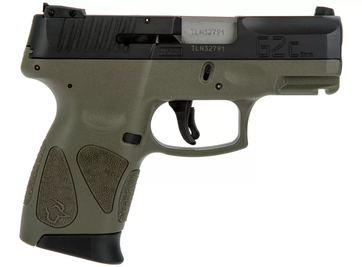 Taurus G2C Pistol Black/OD Green 9mm 3.25" Barrel 12-Rounds Includes 2 Magazines - New Arrivals - American Guns & Ammo
