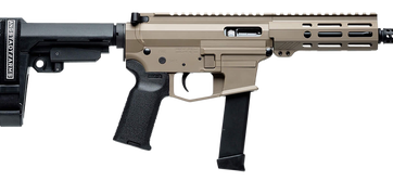 Angstadt Arms UDP-9 9mm 6" Barrel 17-Rounds SBA3 FDE Pistol Brace - New Arrivals - American Guns & Ammo