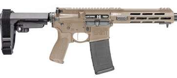 Springfield Armory Saint Victor Pistol 5.56 NATO/.223 Rem 7.5" Barrel 30-Rounds SBA3 FDE Brace - New Arrivals - American Guns & Ammo