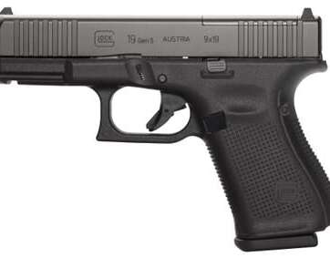 Glock 19 Gen 5 Compact MOS 9mm 4.02" Barrel 15-Rounds - New Arrivals - American Guns & Ammo