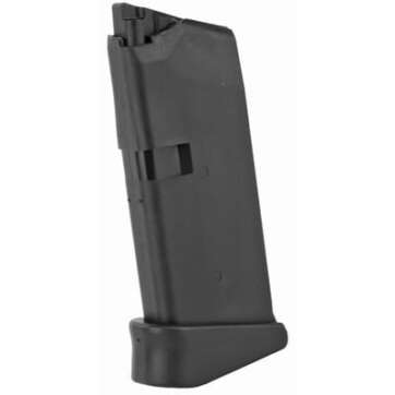 Glock 43 Magazine with Extension Black 9mm 6Rd Glock 43 Magazine with Extension Black 9mm 6Rd - New Arrivals - American Guns & Ammo