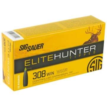 Sig Sauer Elite Hunter Tipped 308 Win 165-Grain 20-Rounds CET - New Arrivals - American Guns & Ammo