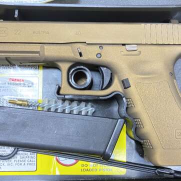 Used Glock 23 Gen 3 40 S&W Bronze Finish w/ original box and 1 mag - Semi Auto Pistols - American Guns & Ammo