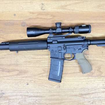 Used LRB Arms M15SA 5.56 NATO 16" HBAR 30 rd Nikon Scope - Semi Auto Rifles | American Guns & Ammo