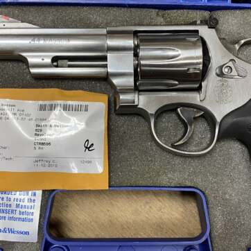 Smith & Wesson Model 629 44 Mag Stainless 4" 6 Shot - Revolvers - American Guns & Ammo
