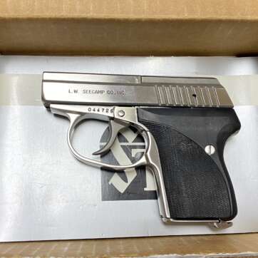 Used Seecamp LWS 32 Stainless 32 ACP One Mag - Semi Auto Pistols - American Guns & Ammo