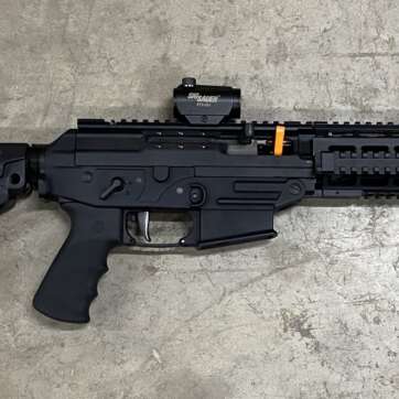 Used Sig Sauer P556 Swat 556 Nato Pistol 10" W/ Red Dot & SBA4 Brace - Semi Auto Pistols - American Guns & Ammo