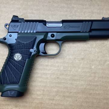 Wilson Combat Experior 5" 9mm OD Green Double Stack 1911 2011 - Semi Auto Pistols - American Guns & Ammo