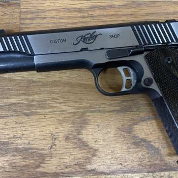 Used Kimber Custom Shop Eclipse II 45 ACP No Rear Sight One Mag Compensator - Semi Auto Pistols - American Guns & Ammo