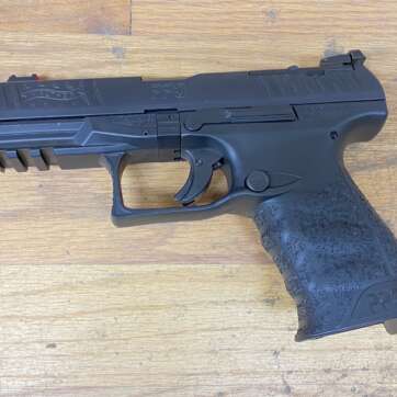 Used Walther PPQ Tactical 9mm Threaded Barrel No Mag - Semi Auto Pistols - American Guns & Ammo