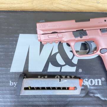 Used Smith & Wesson Shield EZ 380 ACP TS Red Finish - Semi Auto Pistols - American Guns & Ammo