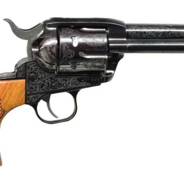 USED RUGER VAQUERO JOHN WAYNE BLUED ENGRAVED REVOLVER 45 LC USED RUGER VAQUERO JOHN WAYNE BLUED ENGRAVED REVOLVER 45 LC - Revolvers - American Guns & Ammo