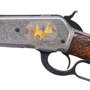 CUSTOM ENGRAVED WINCHESTER 1886 BY RALPH O. ALPEN. - Lever Action Rifles | American Guns & Ammo