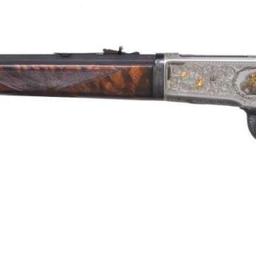CUSTOM ENGRAVED WINCHESTER 1886 BY RALPH O. ALPEN 45-70 - Lever Action Rifles | American Guns & Ammo