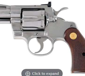 DESIRABLE COLT PYTHON DOUBLE ACTION REVOLVER WITH 2 - 1/2" BARREL 357 MAG 1985 - Revolvers | American Guns & Ammo