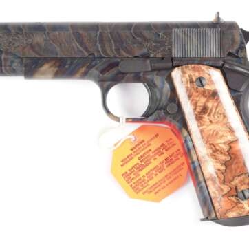 COLT GOVERNMENT MODEL .38 SUPER SEMI-AUTOMATIC PISTOL COLT GOVERNMENT MODEL .38 SUPER SEMI-AUTOMATIC PISTOL - Semi Auto Pistols - American Guns & Ammo
