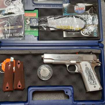 Colt O1911C-SS-TOTUS Engraved Tomb of the Unknown Soldier 1911 - Semi Auto Pistols | American Guns & Ammo