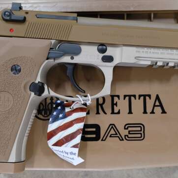 Like New Beretta M9A3 G Model FDE 9mm J92M9A3GM Like New Beretta M9A3 G Model FDE 9mm J92M9A3GM - Semi Auto Pistols - American Guns & Ammo