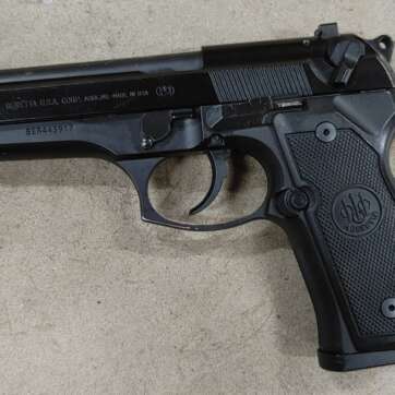 Used Police Trade Beretta 92FS 9mm Luger 15 rd One Mag Night Sights - Semi Auto Pistols | American Guns & Ammo