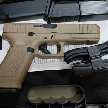 Glock 17 Gen 5 MOS FDE 9mm Luger 3-17 rd Mags GLPA175S203MOSFDE Glock 17 Gen 5 MOS FDE 9mm Luger 3-17 rd Mags GLPA175S203MOSFDE - Semi Auto Pistols - American Guns & Ammo