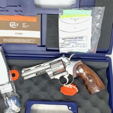 Colt Python Elite 357 mag 4" 1998 Colt Python Elite 357 mag 4" 1998 - Revolvers - American Guns & Ammo