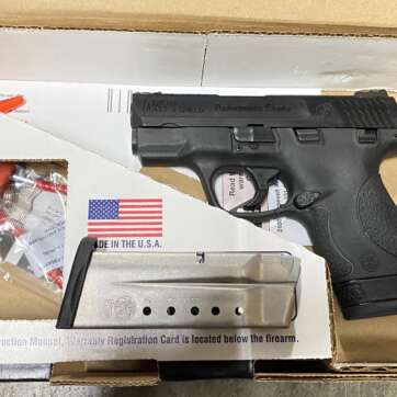 Used Smith & Wesson Performance Center 9mm Ported Shield 10108 Used Smith & Wesson Performance Center 9mm Ported Shield 10108 - Semi Auto Pistols - American Guns & Ammo