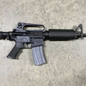 Used Colt AR-15 A2 Government Carbine 5.56 NATO 16" 1/7 One 30 rd Mag M4 LE6920 Style - Semi Auto Rifles | American Guns & Ammo