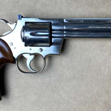 Used Colt Python 6" 357 Mag Nickel 1975 Used Colt Python 6" 357 Mag Nickel 1975 - Revolvers - American Guns & Ammo