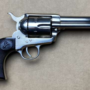 Colt Single Action Army 2nd Generation 45 Colt 4.75" Nickel 1970 Colt Single Action Army 2nd Generation 45 Colt 4.75" Nickel 1970 - Revolvers - American Guns & Ammo