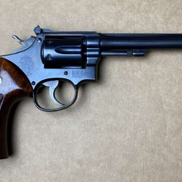 Smith & Wesson K22 22 LR 6" Blued 5 Screw Smith & Wesson K22 22 LR 6" Blued 5 Screw - Revolvers - American Guns & Ammo