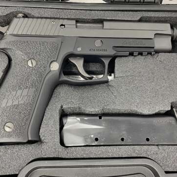 Used Sig Sauer P226 9mm MK-25 Threaded Barrel One Mag Used Sig Sauer P226 9mm MK-25 Threaded Barrel One Mag - Semi Auto Pistols - American Guns & Ammo