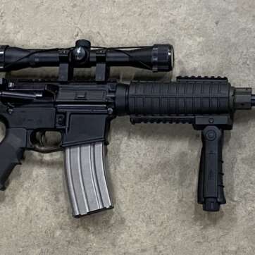 Used Del-Ton AR15 DTI-15 556 Nato Ruger 4x32 Scope - Semi Auto Rifles | American Guns & Ammo