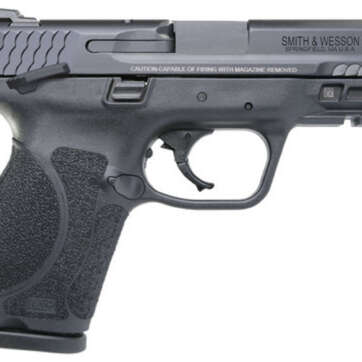 Smith & Wesson, M&P 2.0, Striker Fired, Compact 9MM, 3.6" Barr Black, 15Rd, Thumb Safety, Fixed Sights - Handsguns | American Guns & Ammo