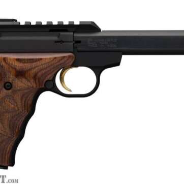 Browning Buck Mark Plus UDX, CA Legal, 22LR 5.5" Barrel, Synthetic Walnut Grip Blued, 10rd - Handsguns | American Guns & Ammo
