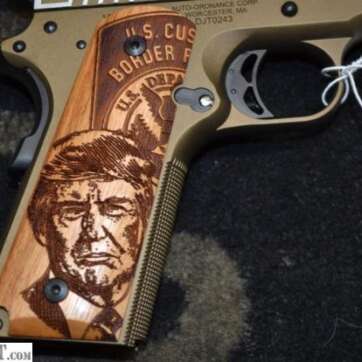 Auto-Ordnance 1911 Trump 45th President V2 45 ACP, 5" Barrel, Bronze/Copper, 7rd - Handsguns | American Guns & Ammo